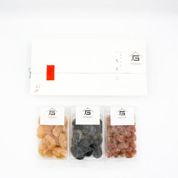 釜炊き甘納豆3種セット 斗六豆・金時豆・紫花豆